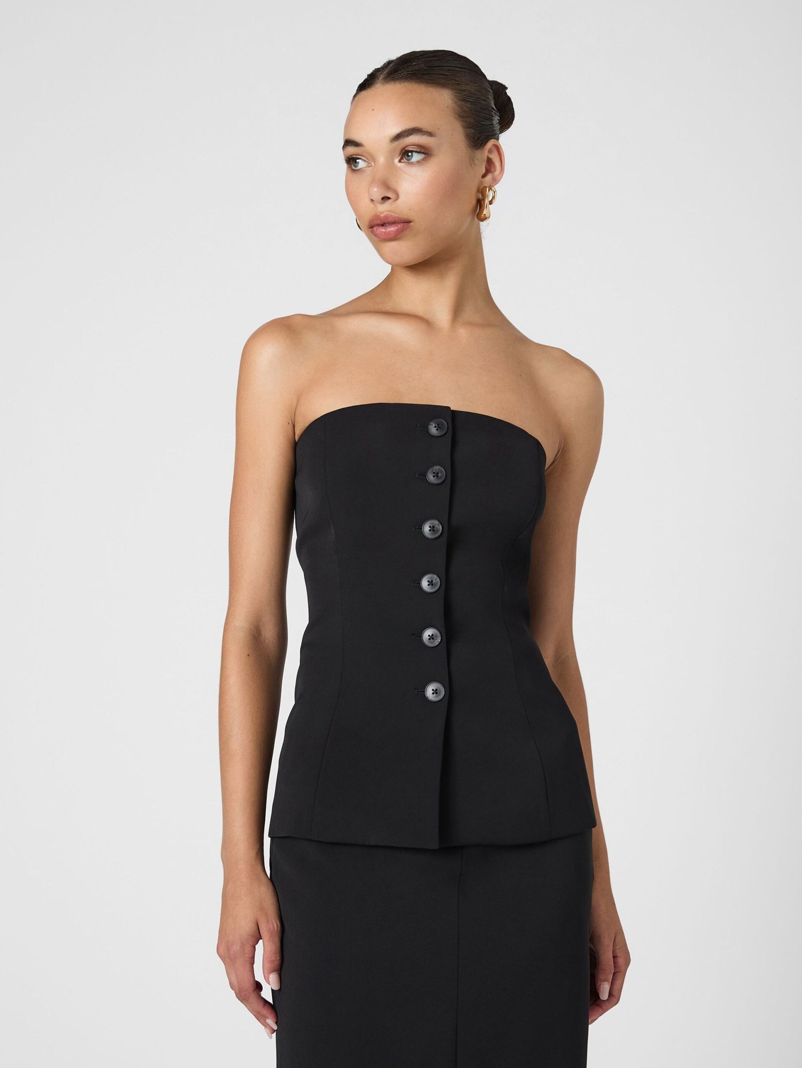 2024_7_FrenchConnection_Ecom_2707copy-scaled-1-1.jpg Harry Suiting Strapless Top - Image 1