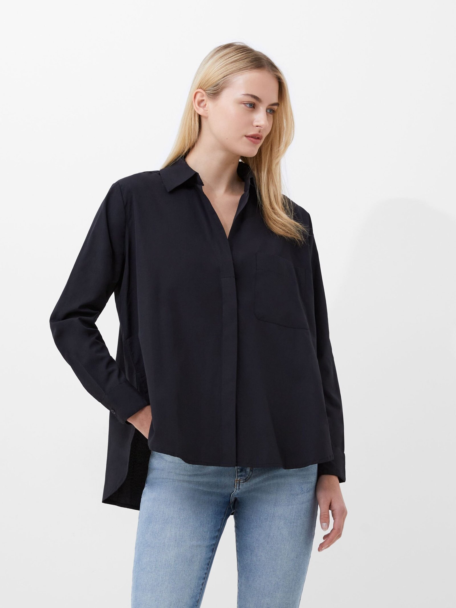 72NZK01-scaled-1-1.jpg Relaxed Popover Shirt - Image 1